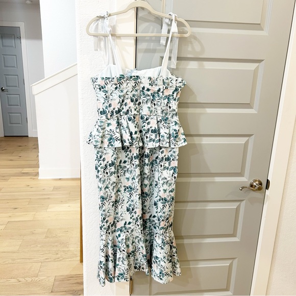 NWT Antonio Melani Pippa Floral Fit & Flare Peplum Dress - Picture 5 of 9